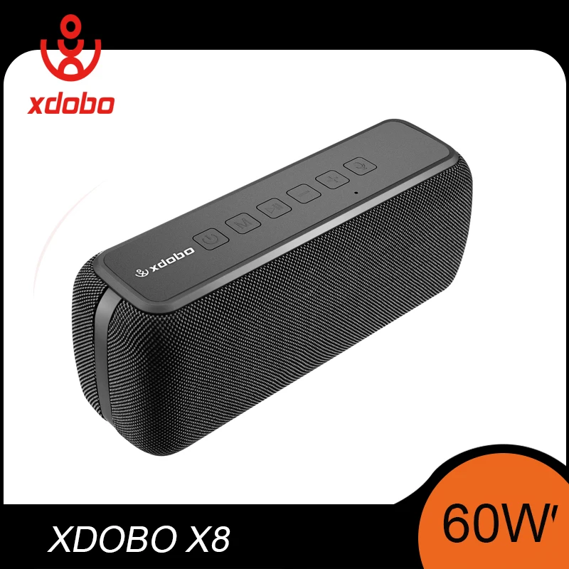 XDOBO X8 60 Вт Портативные колонки Bluetooth-совместимый бас-сабвуфер Беспроводной водонепроницаемый 6600 мАч TWS Поддержка функции TF/AUX
XDOBO X8 60 Вт Портативные колонки Bluetooth-совместимый бас-сабвуфер Беспроводной водонепроницаемый 6600 мАч TWS Поддержка функции TF/AUX