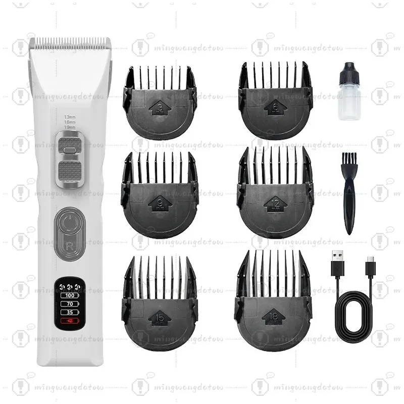 Electric Pet Clippers Cat Dog Hair Shaver Rechargeable Hair Shears Pet Cleaning Products Kit Dogs Grooming Supplies Accessories
Electric Pet Clippers Cat Dog Hair Shaver Rechargeable Hair Shears Pet Cleaning Products Kit Dogs Grooming Supplies Accessories