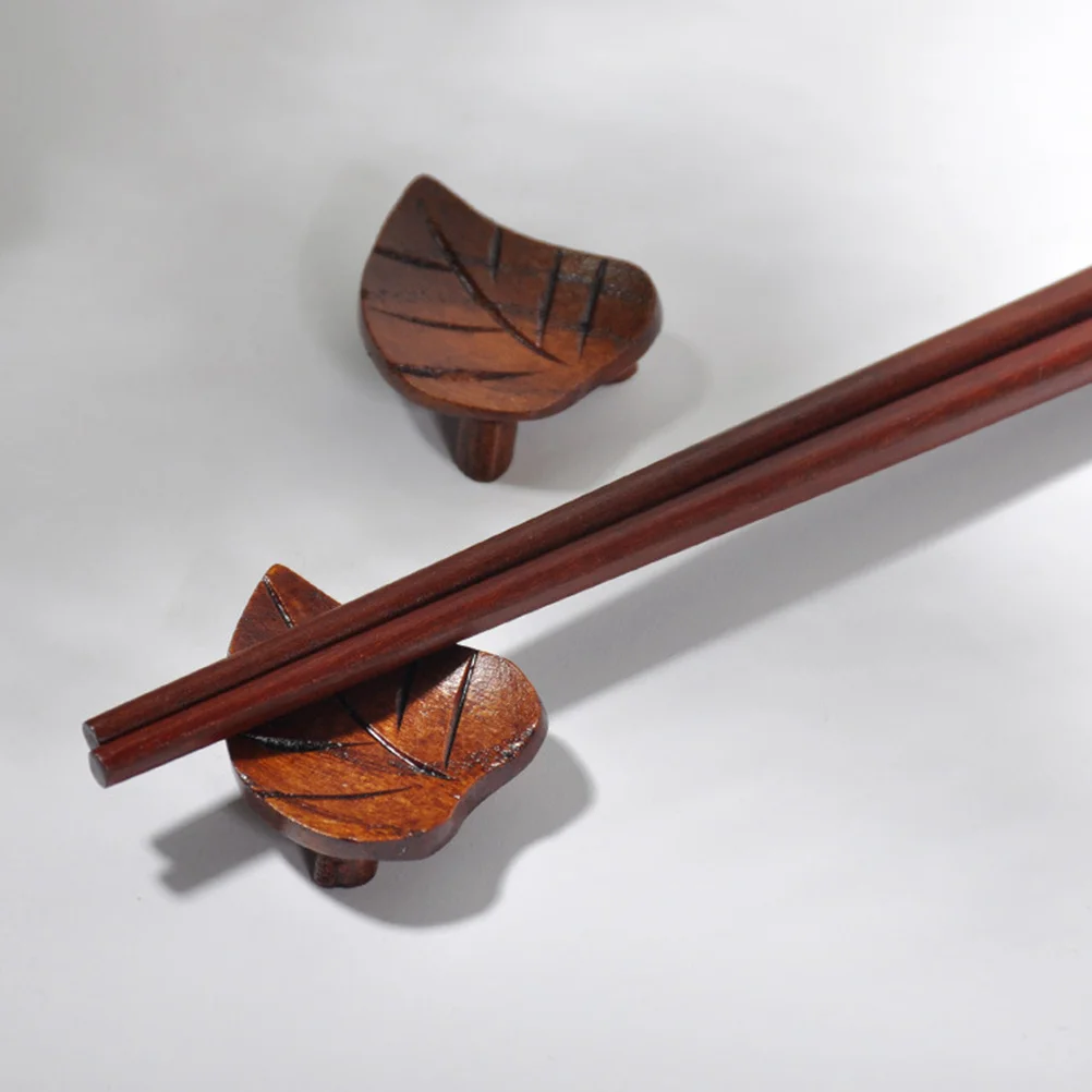 2Pcs Wooden Chopstick Rest Heart-Shaped Leaf Design Flatware Holder for Spoons Forks Knives Compact Sturdy Dining Table
2Pcs Wooden Chopstick Rest Heart-Shaped Leaf Design Flatware Holder for Spoons Forks Knives Compact Sturdy Dining Table