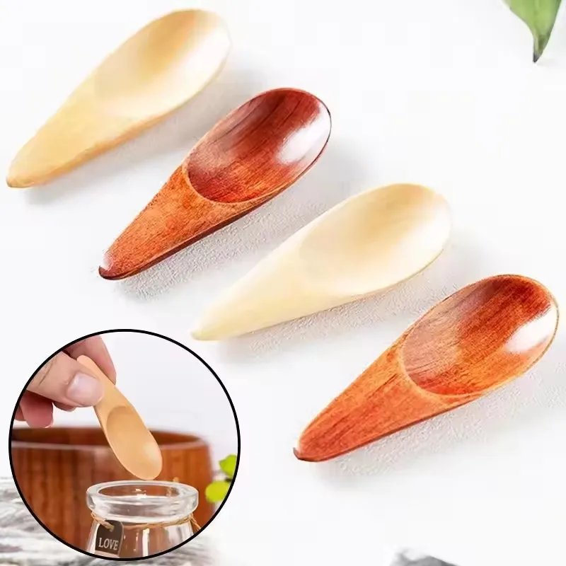 Wood Mini Creative Tea Spoon Short Handled Condiment Scoop Flatware Coffee Tea Small Sugar Spoon Coffee Spoon Kitchen Gadgets
Wood Mini Creative Tea Spoon Short Handled Condiment Scoop Flatware Coffee Tea Small Sugar Spoon Coffee Spoon Kitchen Gadgets