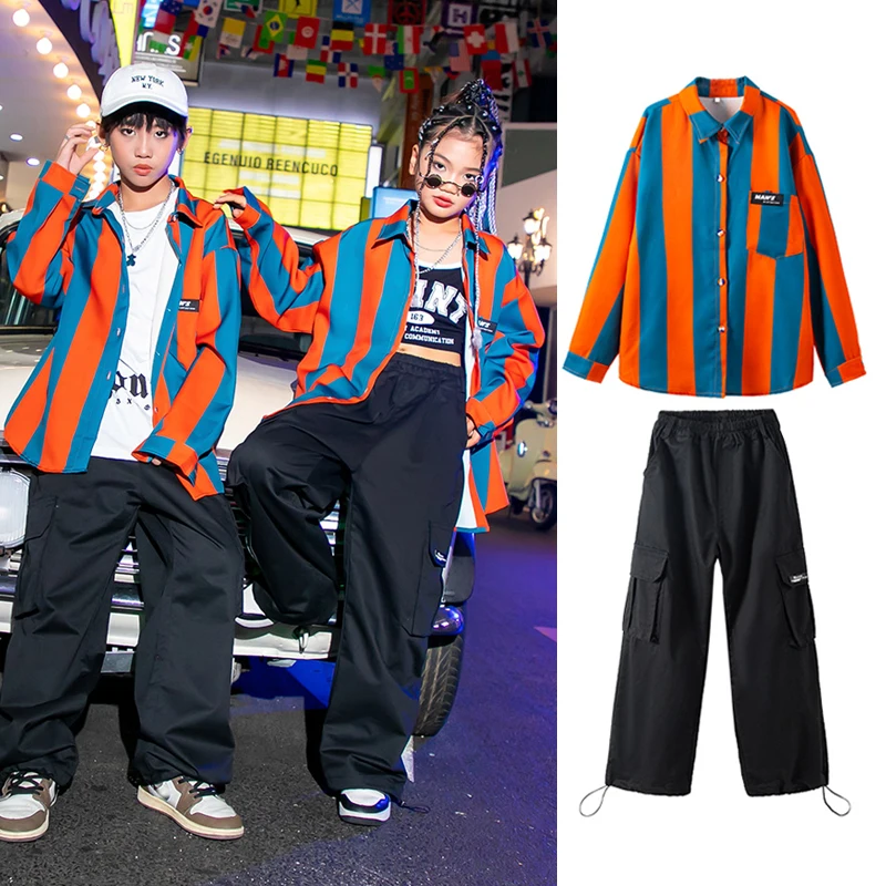 Fashion Girls Boys Hip Hop Clothing Kids Cool Street Dancewear Children Jazz Dance Costumes Stage Performance Clothes SL7356
Fashion Girls Boys Hip Hop Clothing Kids Cool Street Dancewear Children Jazz Dance Costumes Stage Performance Clothes SL7356