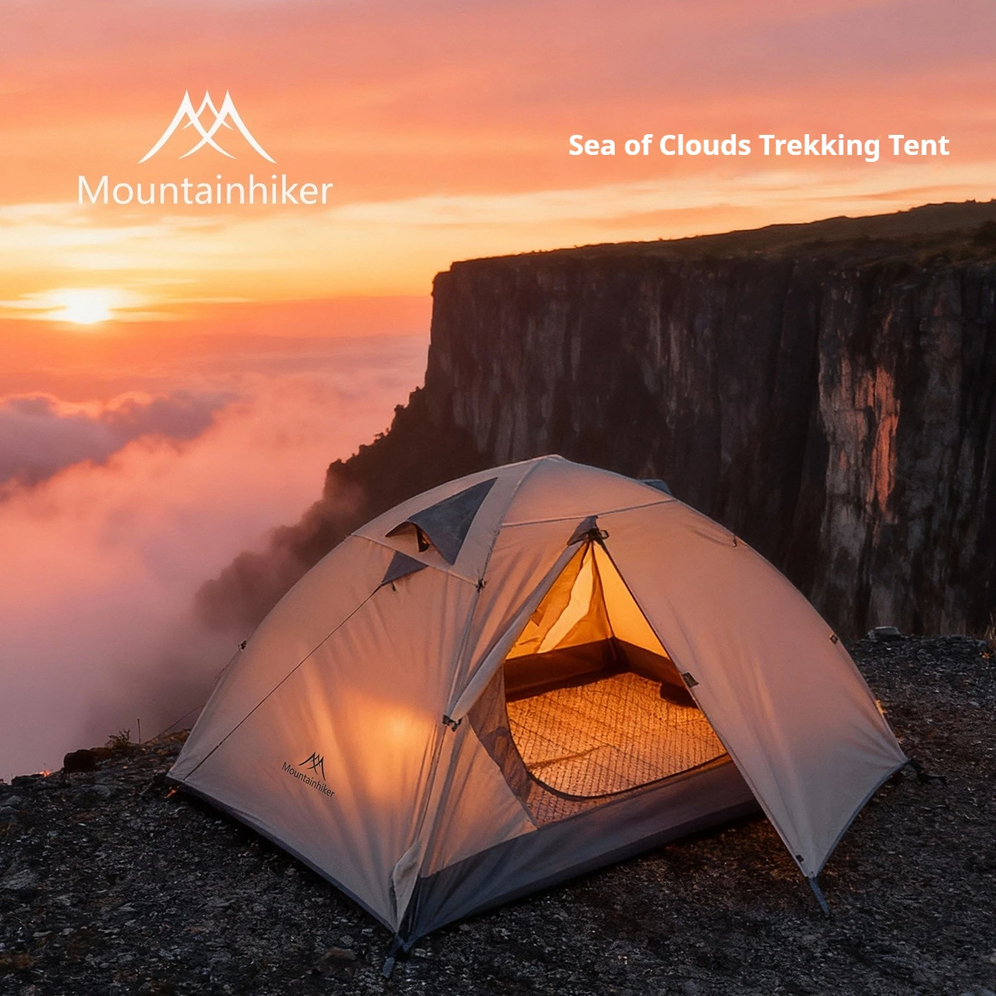 Mountainhiker Camping Tent Multiple Specifications Optional Double Aluminum Pole Mountaineering Trekking Lightweight Tent
Mountainhiker Camping Tent Multiple Specifications Optional Double Aluminum Pole Mountaineering Trekking Lightweight Tent