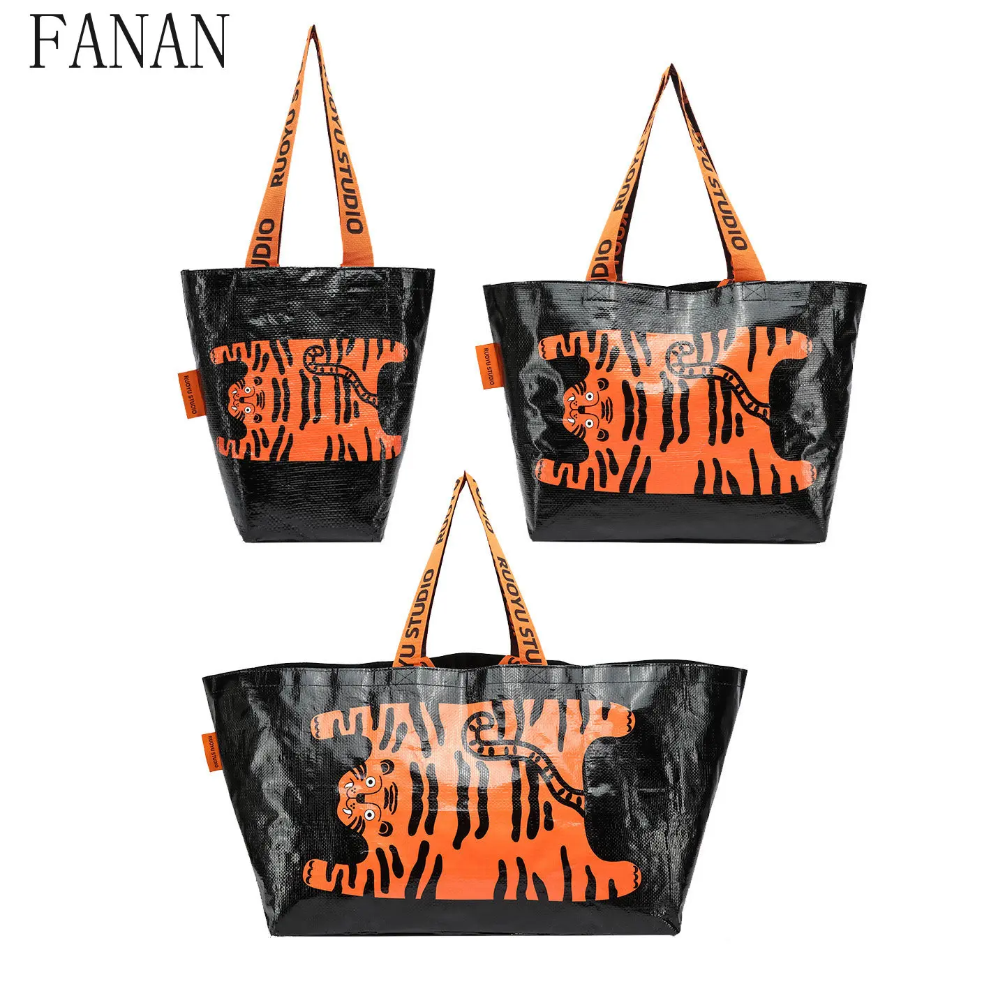 Shopping Bags for Women Original Design Waterproof Portable Large Capacity Bag Weaving Environmental-friendly Handbags
Shopping Bags for Women Original Design Waterproof Portable Large Capacity Bag Weaving Environmental-friendly Handbags