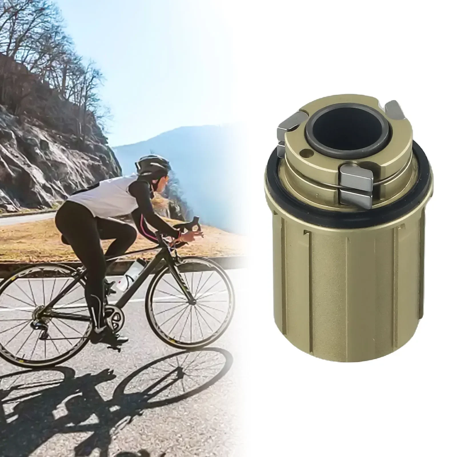8-11 Speed Bicycle Freehub Body 7075 Aluminum Alloy For 3-Pawl For MicroSpline 11 Speed Aluminum Alloy Tower Base
8-11 Speed Bicycle Freehub Body 7075 Aluminum Alloy For 3-Pawl For MicroSpline 11 Speed Aluminum Alloy Tower Base