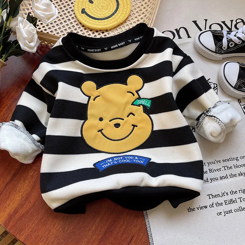 Boys Thick T-shirts Autumn Winter 2024 Children Cotton Velvet Sweatshirts For Baby Cute Clothing Tops Kids Outerwear 1 To 5 Year
Boys Thick T-shirts Autumn Winter 2024 Children Cotton Velvet Sweatshirts For Baby Cute Clothing Tops Kids Outerwear 1 To 5 Year