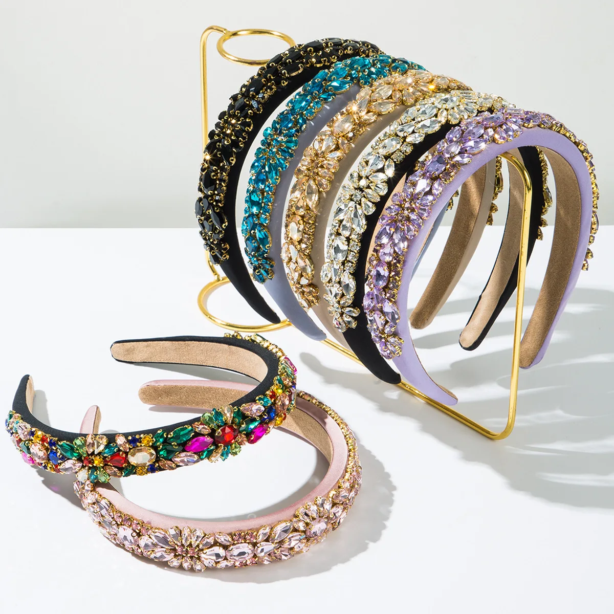 Crystal Rhinestone Headbands For Women White Pearl Headbands For Girls Padded Headband Black Jewelry Chain Hairband
Crystal Rhinestone Headbands For Women White Pearl Headbands For Girls Padded Headband Black Jewelry Chain Hairband