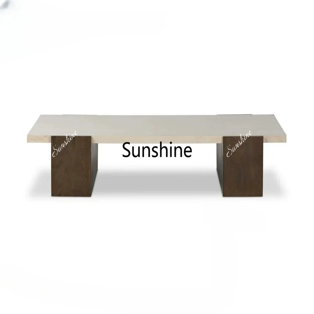 Medieval natural marble coffee table small apartment living room home
Medieval natural marble coffee table small apartment living room home