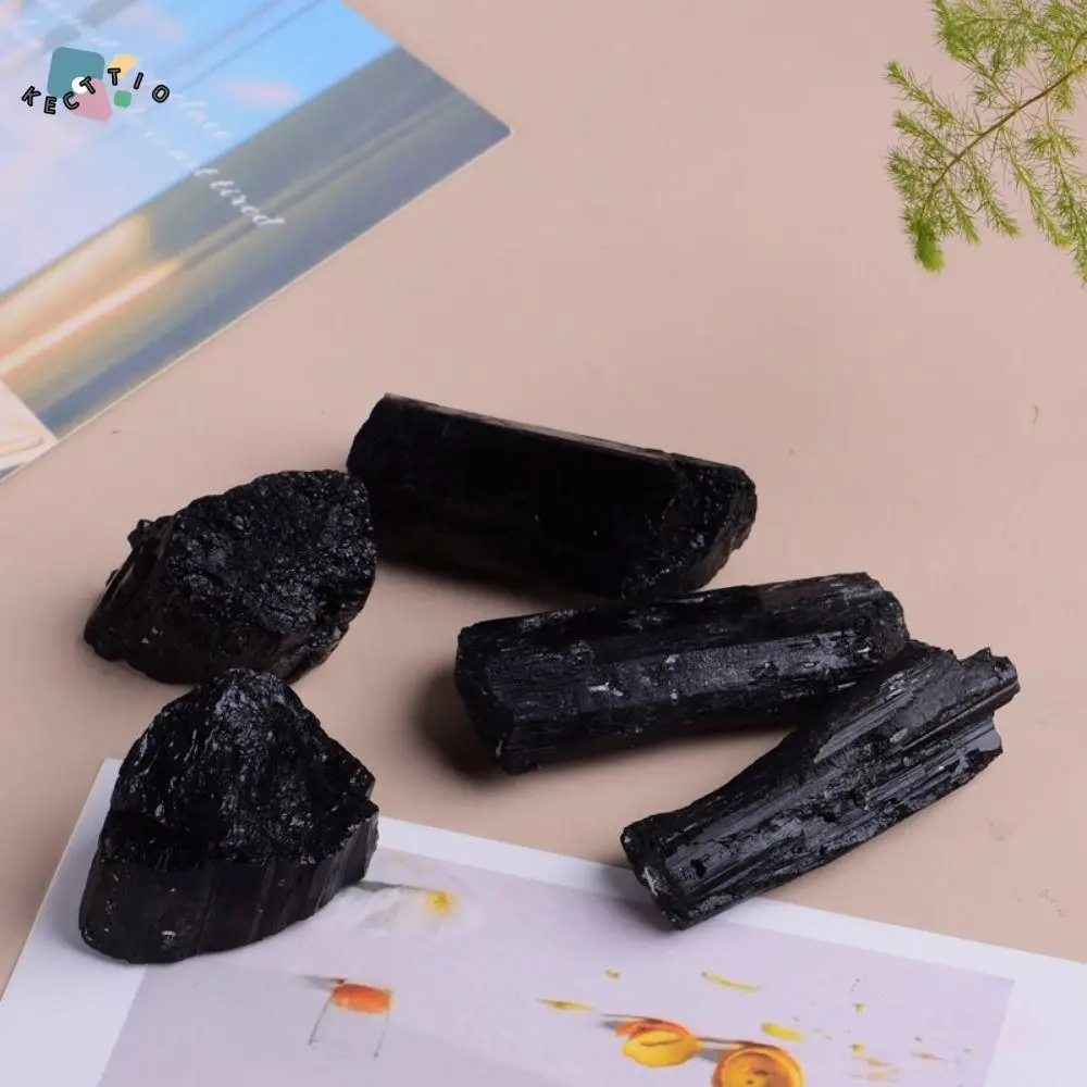 Natural Natural Black Tourmaline Handicraft Black Black Tourmaline Raw Stone Stone Crafts Aromatherapy Stone Teaching Samples
Natural Natural Black Tourmaline Handicraft Black Black Tourmaline Raw Stone Stone Crafts Aromatherapy Stone Teaching Samples