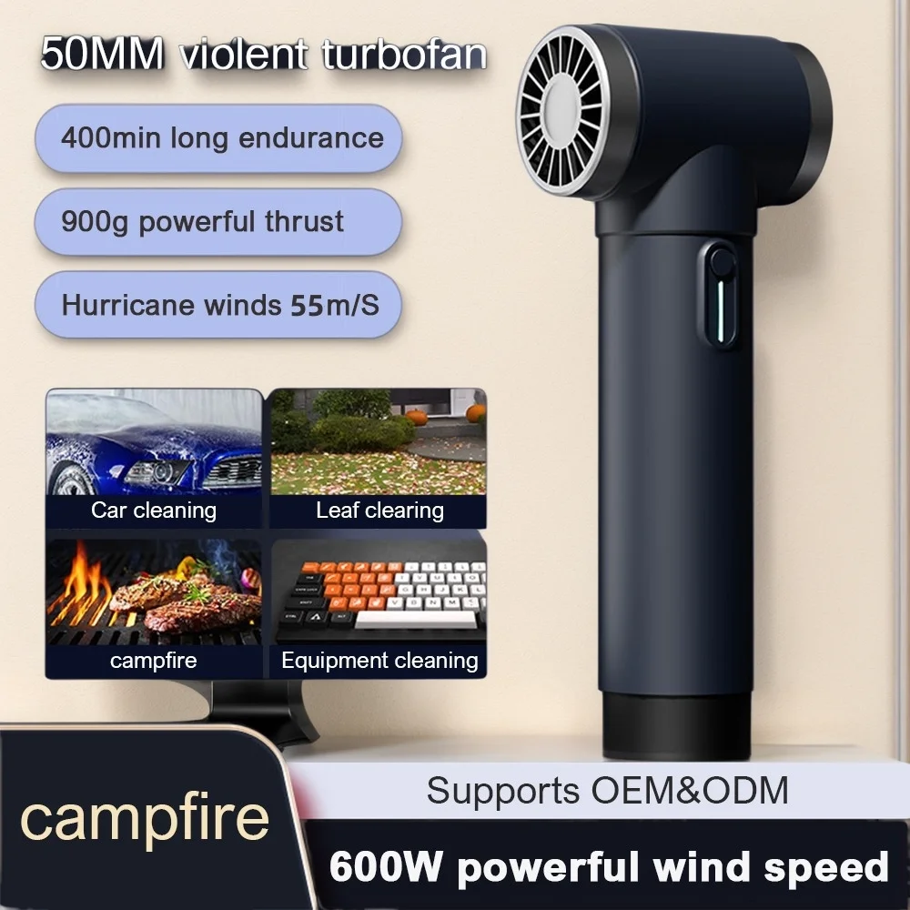 Mini Turbo Fan 50mm Brushless Motor 1000g Thrust 4-Speed Adjustment Rechargeable Industrial Duct Fan Handheld Car Wash Dryer
Mini Turbo Fan 50mm Brushless Motor 1000g Thrust 4-Speed Adjustment Rechargeable Industrial Duct Fan Handheld Car Wash Dryer