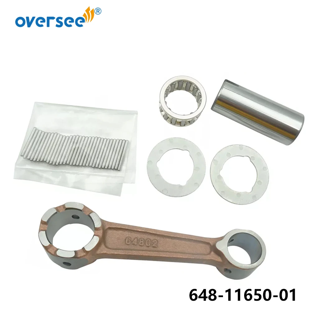 648-11650 Connecting Rod Kit For Yamaha Outboard Motor 2T 25HP 648 Model 648-11650-00;648-11650-01
648-11650 Connecting Rod Kit For Yamaha Outboard Motor 2T 25HP 648 Model 648-11650-00;648-11650-01