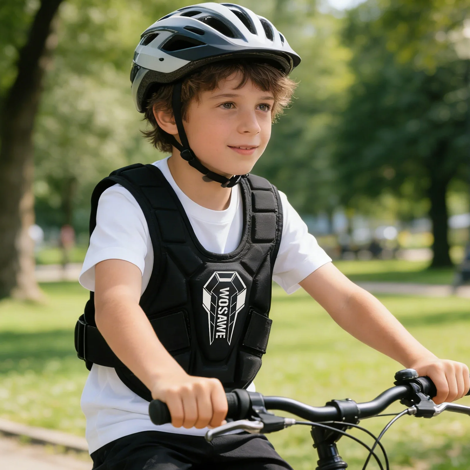 WOSAWE Children Motorcycle Active Wear Vest Youth Training Gear EVA Padding Comfortable Outdoor
WOSAWE Children Motorcycle Active Wear Vest Youth Training Gear EVA Padding Comfortable Outdoor