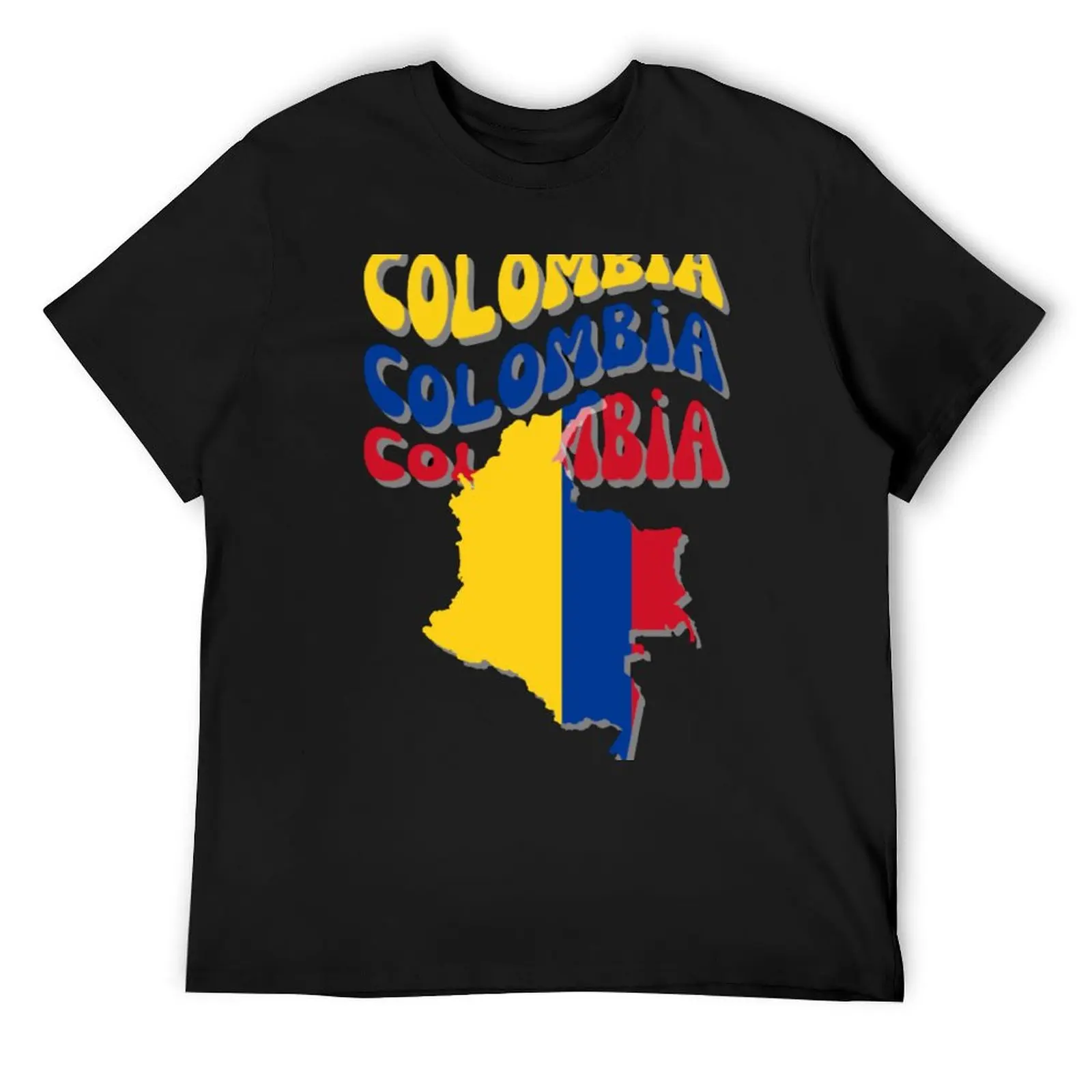 Wavy Colombia on a black background T-Shirt anime tshirt plus sizes oversized t shirts for men
Wavy Colombia on a black background T-Shirt anime tshirt plus sizes oversized t shirts for men