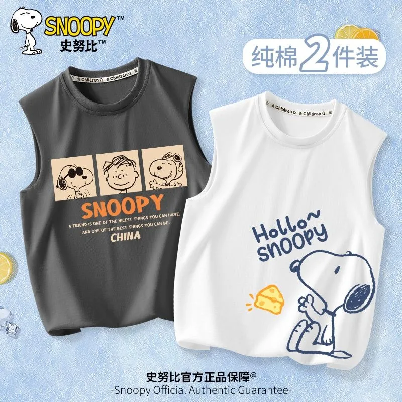 Футболки Snoopy с анимационным принтом периферийные с коротким рукавом для мальчиков и девочек модные топы без рукавов Детские летние топы
Футболки Snoopy с анимационным принтом периферийные с коротким рукавом для мальчиков и девочек модные топы без рукавов Детские летние топы