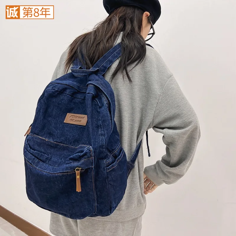 Fashion Girls Backpack New Large Capacity Korean Style Women Backpacks Cute Student School Backpack Versatile Women's Bag
Fashion Girls Backpack New Large Capacity Korean Style Women Backpacks Cute Student School Backpack Versatile Women's Bag