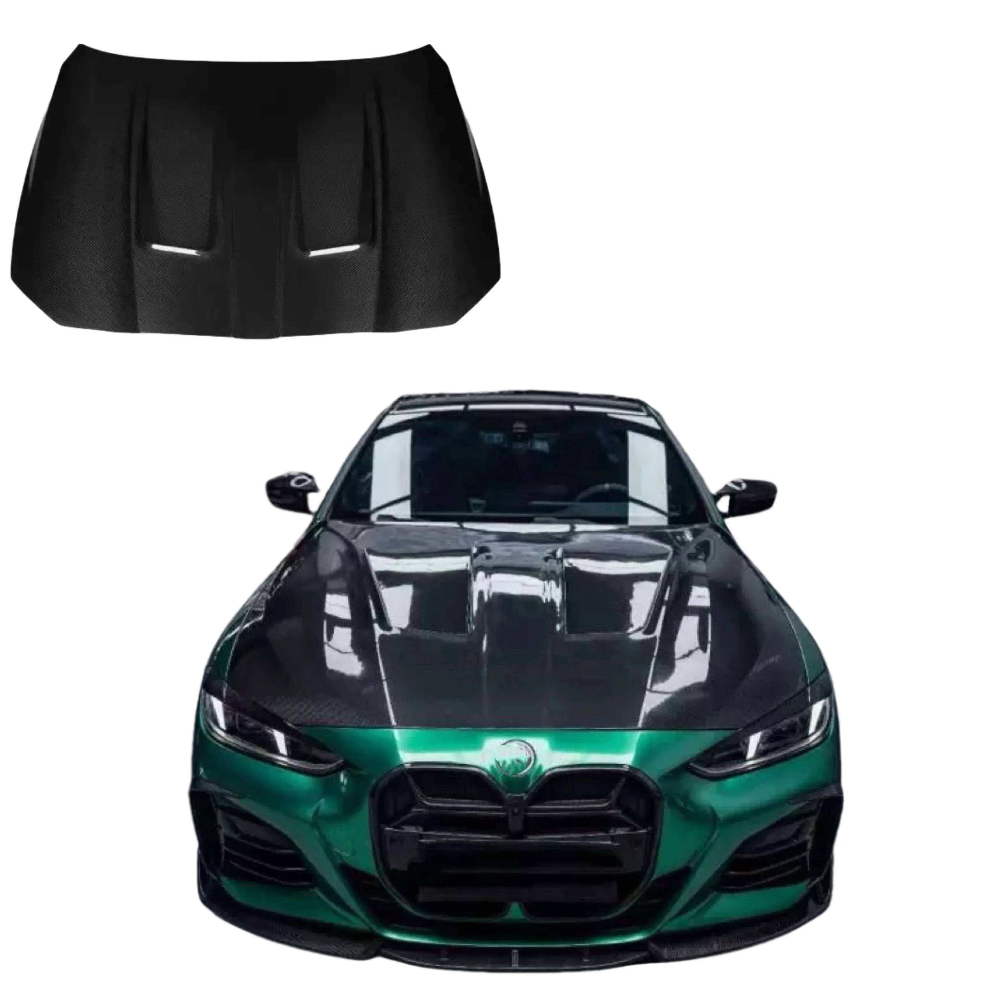 N Style Hood for BMW 4 Series G22 G23 G26 Carbon Fiber Hood
N Style Hood for BMW 4 Series G22 G23 G26 Carbon Fiber Hood