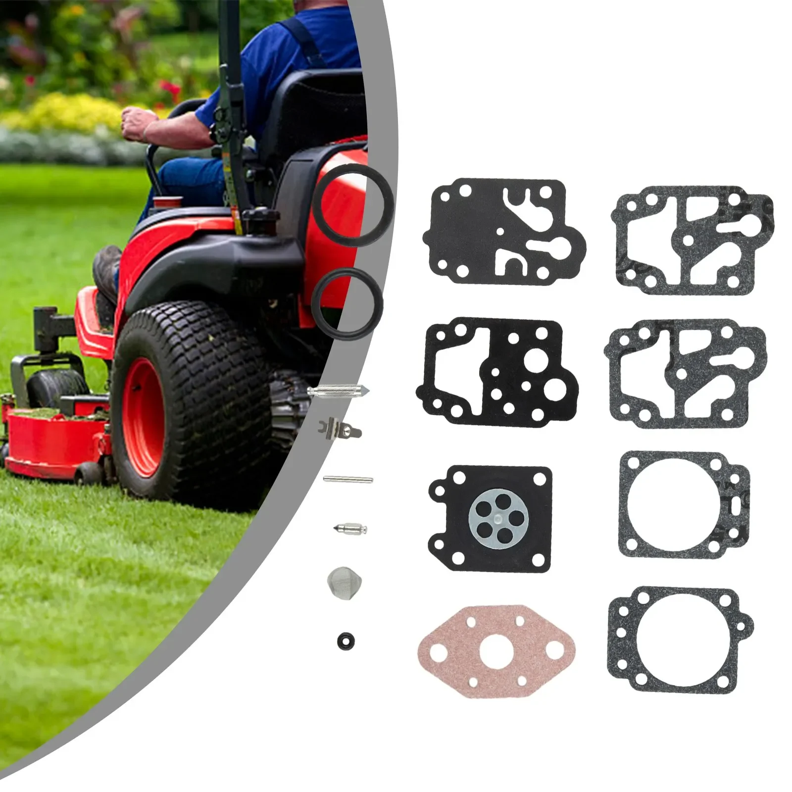 Washer Gasket 1 Set Asbestos-free Carburetor Kit For Einhell For Wabro WYL Carburettor Lawn Mower Accessories Repair Kit
Washer Gasket 1 Set Asbestos-free Carburetor Kit For Einhell For Wabro WYL Carburettor Lawn Mower Accessories Repair Kit