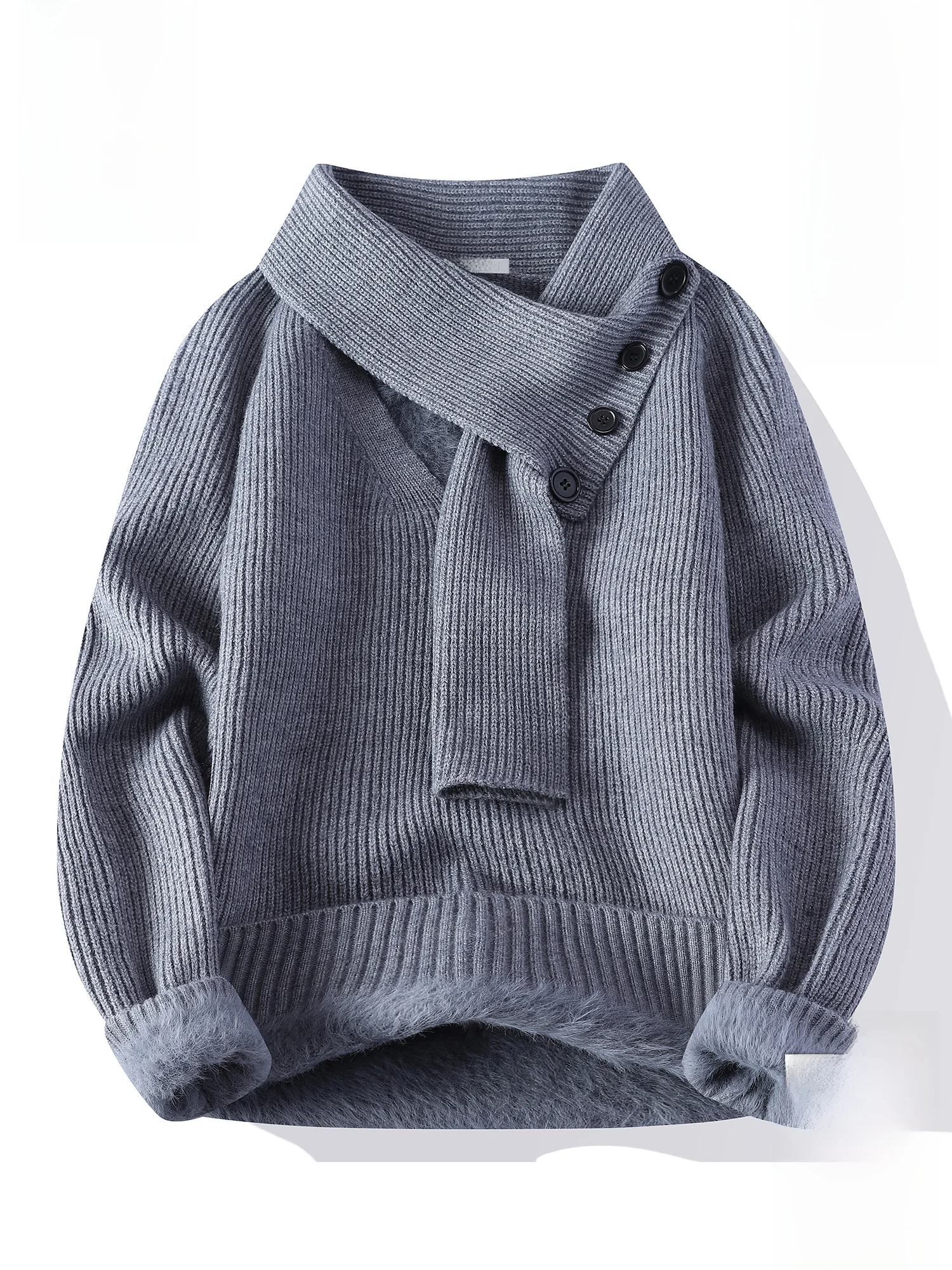 PaulFrank Men's Fce Lined Thiened Winter Knitwear Casual Sle High Collar Sweater Comfortable Loose Fit Warmth Ne Warmer
PaulFrank Men's Fce Lined Thiened Winter Knitwear Casual Sle High Collar Sweater Comfortable Loose Fit Warmth Ne Warmer