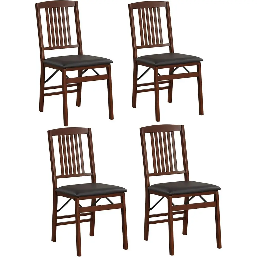 Leather Upholstered Dining Chairs Set of 4, Padded Seats, Rubber Wood Legs, Suitable for Kitchen, Living Room, and Restaurant
Leather Upholstered Dining Chairs Set of 4, Padded Seats, Rubber Wood Legs, Suitable for Kitchen, Living Room, and Restaurant