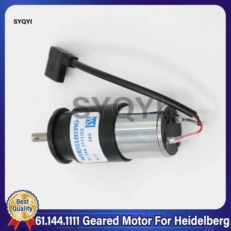 Best Quality 61.144.1111 Geared Motor For Heidelberg XL105 CX102 CD102 SM102 CD74 Printing Machine Parts
Best Quality 61.144.1111 Geared Motor For Heidelberg XL105 CX102 CD102 SM102 CD74 Printing Machine Parts