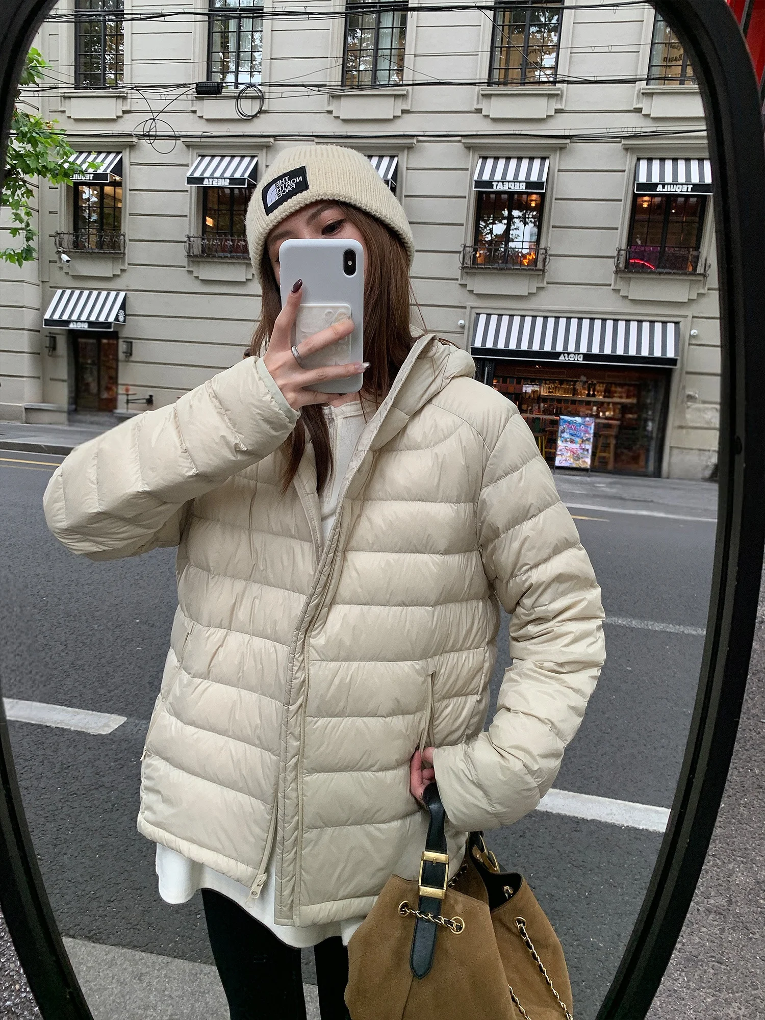 Real Easy Women's Casual Sle down Jaet Hooded Du down Bread Coat Thi Warm Zipper Closure Color Capsule Coat
Real Easy Women's Casual Sle down Jaet Hooded Du down Bread Coat Thi Warm Zipper Closure Color Capsule Coat