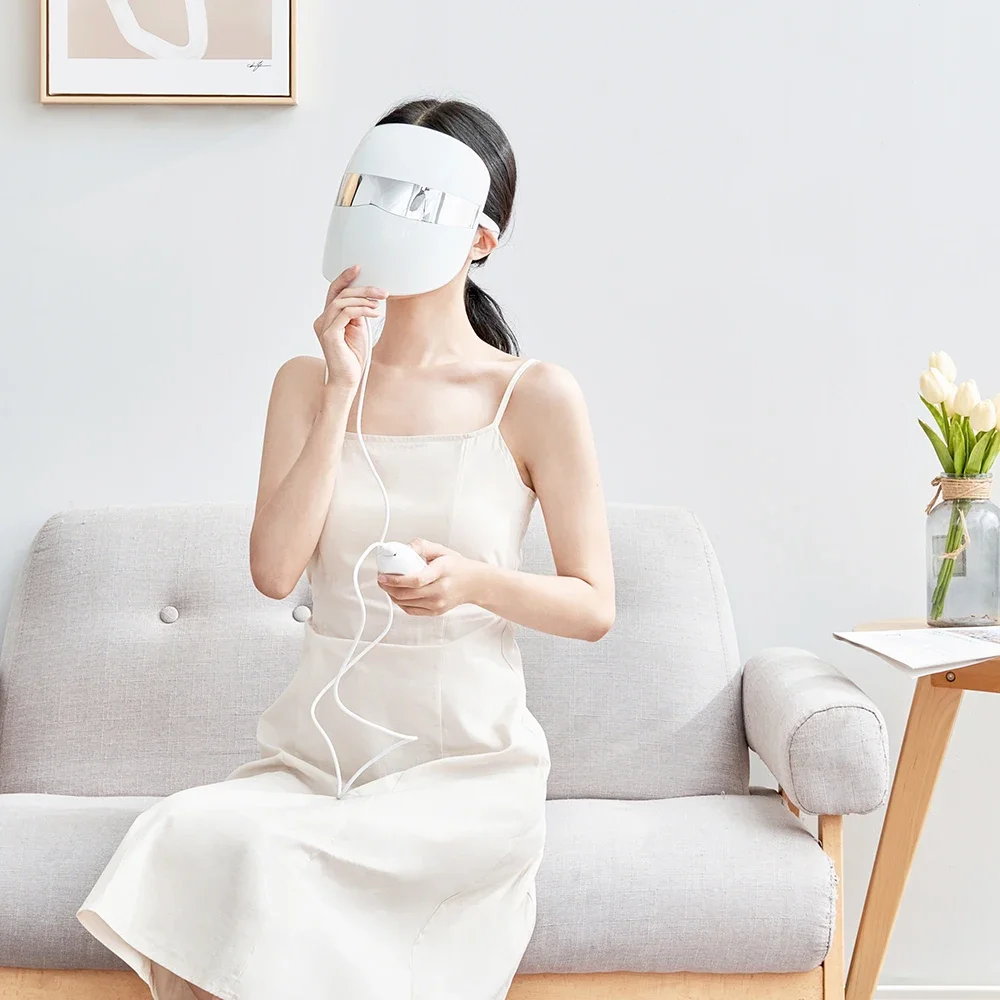 NEW Acnego 7-BR LED Blue Red Light Therapy Face Mask Acne Treatment Skin Collagen Production
NEW Acnego 7-BR LED Blue Red Light Therapy Face Mask Acne Treatment Skin Collagen Production