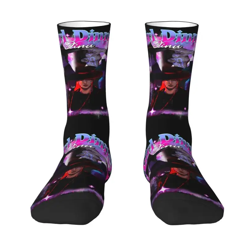 Kawaii Printing Girl Dinner Jinu Kpop Demon Hunters Socks for Women Men Stretchy Summer Autumn Winter Crew Socks
Kawaii Printing Girl Dinner Jinu Kpop Demon Hunters Socks for Women Men Stretchy Summer Autumn Winter Crew Socks