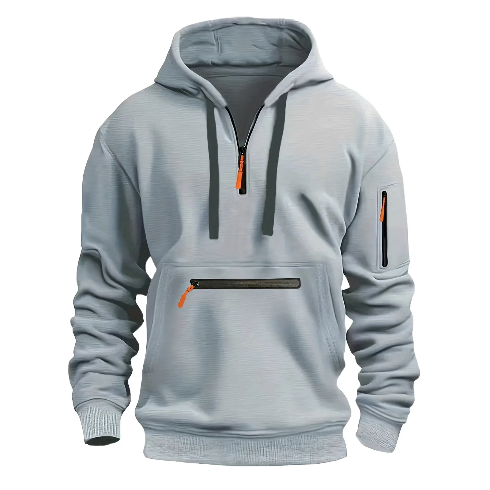 Men's Autumn And Winter Long Sleeved Hooded Sweatshirts Male Casual Unique Outdoor Design Solid Color Hoodies With Pockets
Men's Autumn And Winter Long Sleeved Hooded Sweatshirts Male Casual Unique Outdoor Design Solid Color Hoodies With Pockets
