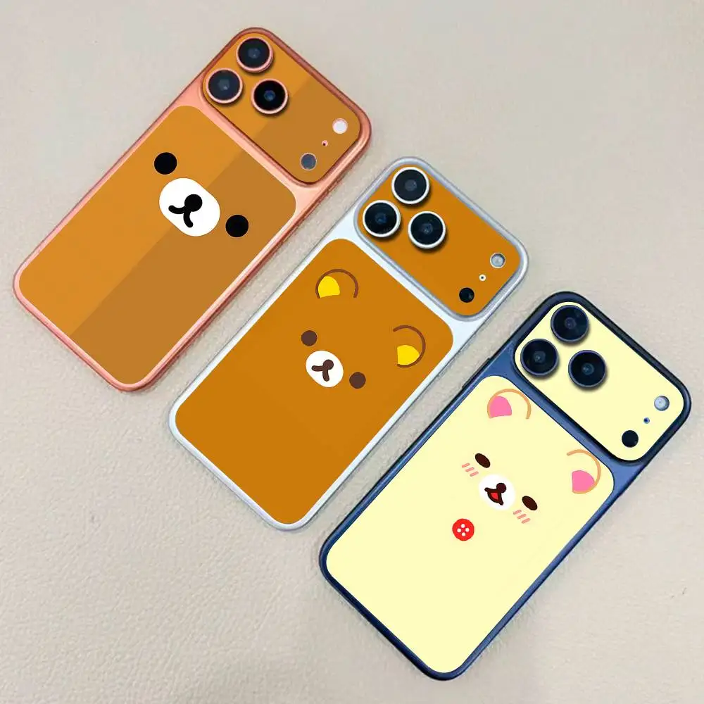 Popular Cute R-rilakkumas Bear Skin Sticker For IPhone 17Pro/Pro Max Decal Protective Film For , Frame, Camera(Not Phone Case)
Popular Cute R-rilakkumas Bear Skin Sticker For IPhone 17Pro/Pro Max Decal Protective Film For , Frame, Camera(Not Phone Case)