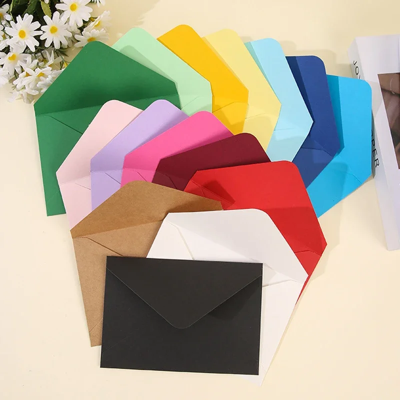 50pcs/lot 114x162mm Envelope Small Business Supplies 180g Paper Invitations Postcards Letters Bag Wedding Stationery Storage
50pcs/lot 114x162mm Envelope Small Business Supplies 180g Paper Invitations Postcards Letters Bag Wedding Stationery Storage