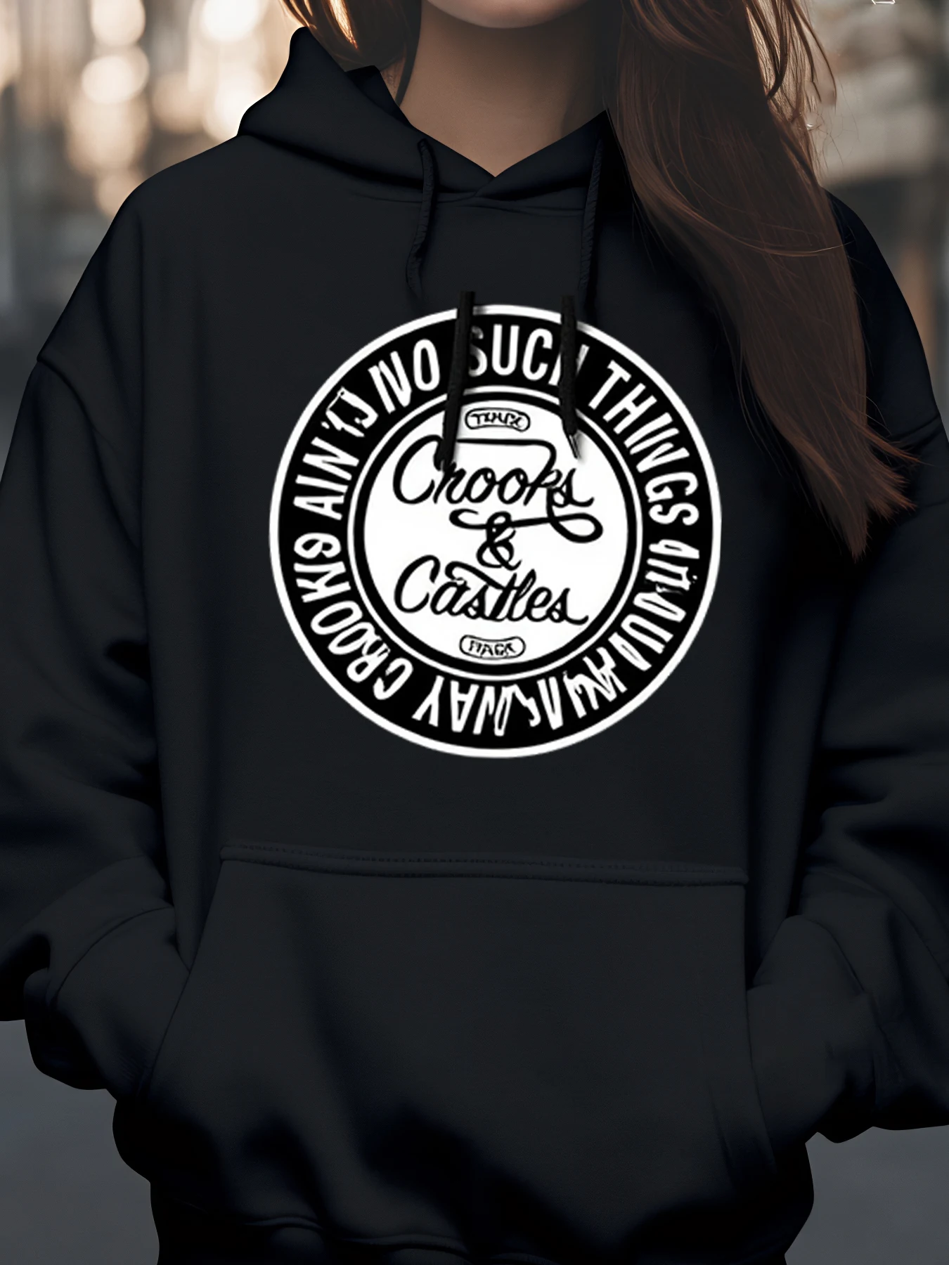 Толстовка с логотипом Crooks and Castles для повседневной одежды унисекс в уличном стиле
Толстовка с логотипом Crooks and Castles для повседневной одежды унисекс в уличном стиле