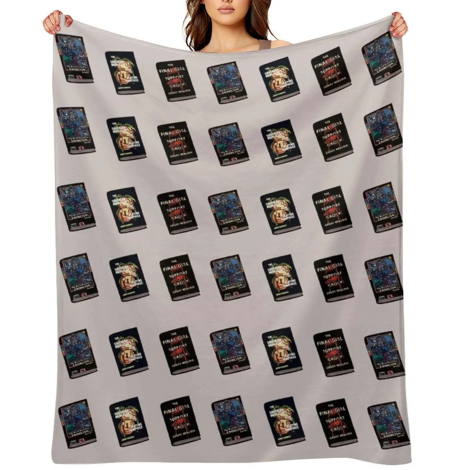 Grady Hendrix books Throw Blanket cosplay anime blankets and throws Heavy Tourist Blankets
Grady Hendrix books Throw Blanket cosplay anime blankets and throws Heavy Tourist Blankets