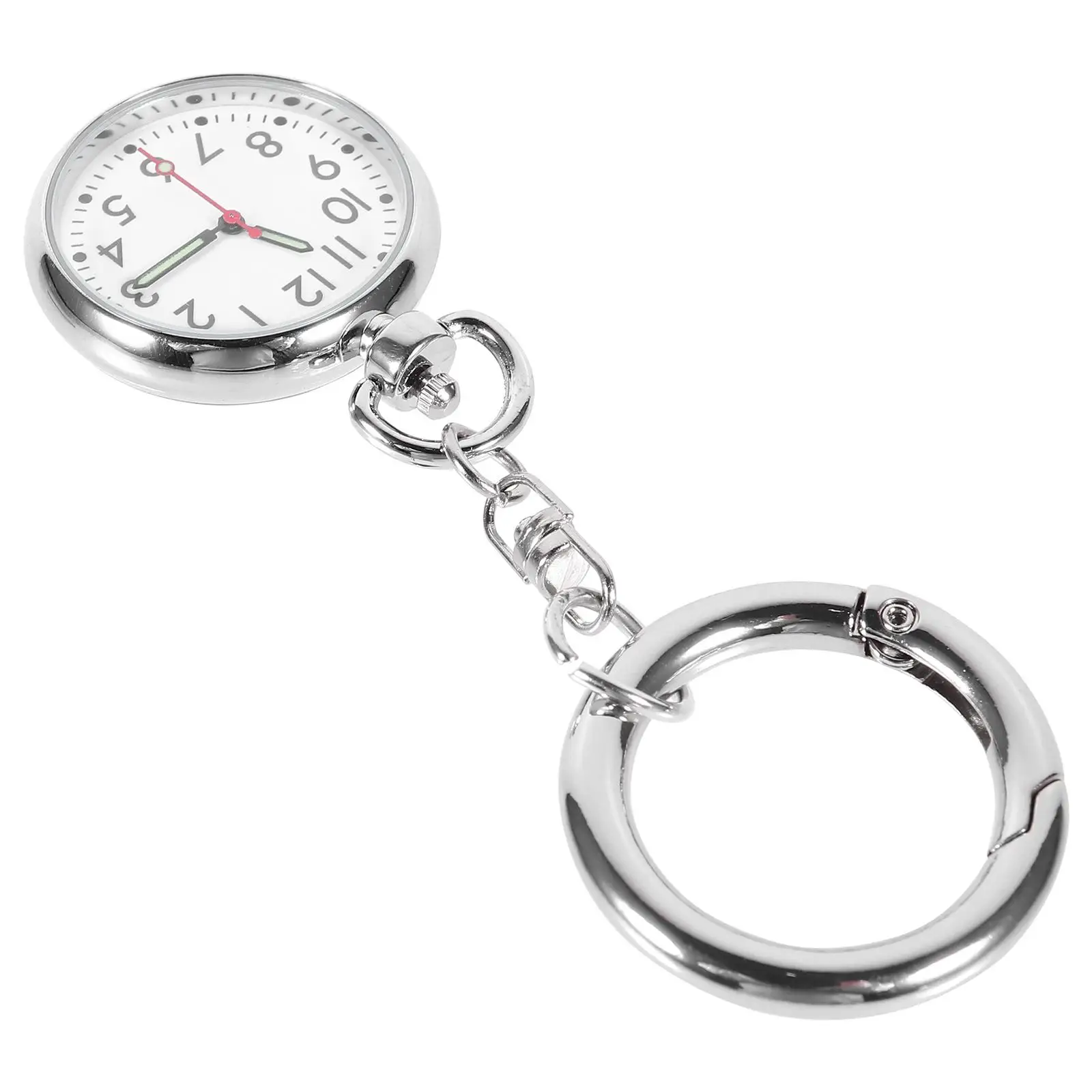 Chest Hang Nurse Pocket for Nurses Hanging Luminous Watch Quartz Movement Key Ring Student Exam Timing Watches Medical Staff
Chest Hang Nurse Pocket for Nurses Hanging Luminous Watch Quartz Movement Key Ring Student Exam Timing Watches Medical Staff