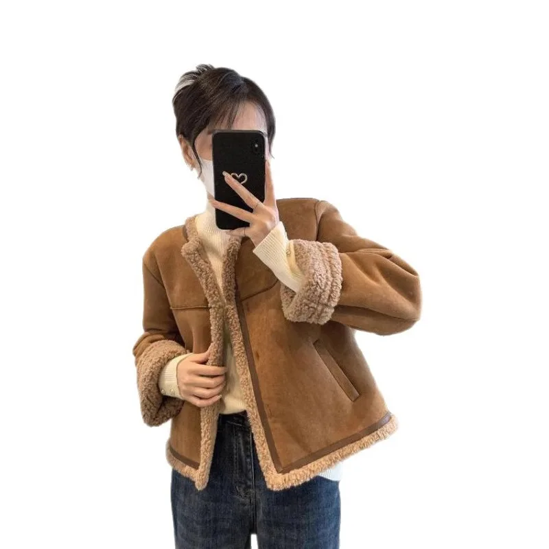 ZXRYXGS 2025 темпераментные элегантные осенне-зимние куртки модное пальто корейская версия свободные короткие пальто женская одежда
ZXRYXGS 2025 темпераментные элегантные осенне-зимние куртки модное пальто корейская версия свободные короткие пальто женская одежда