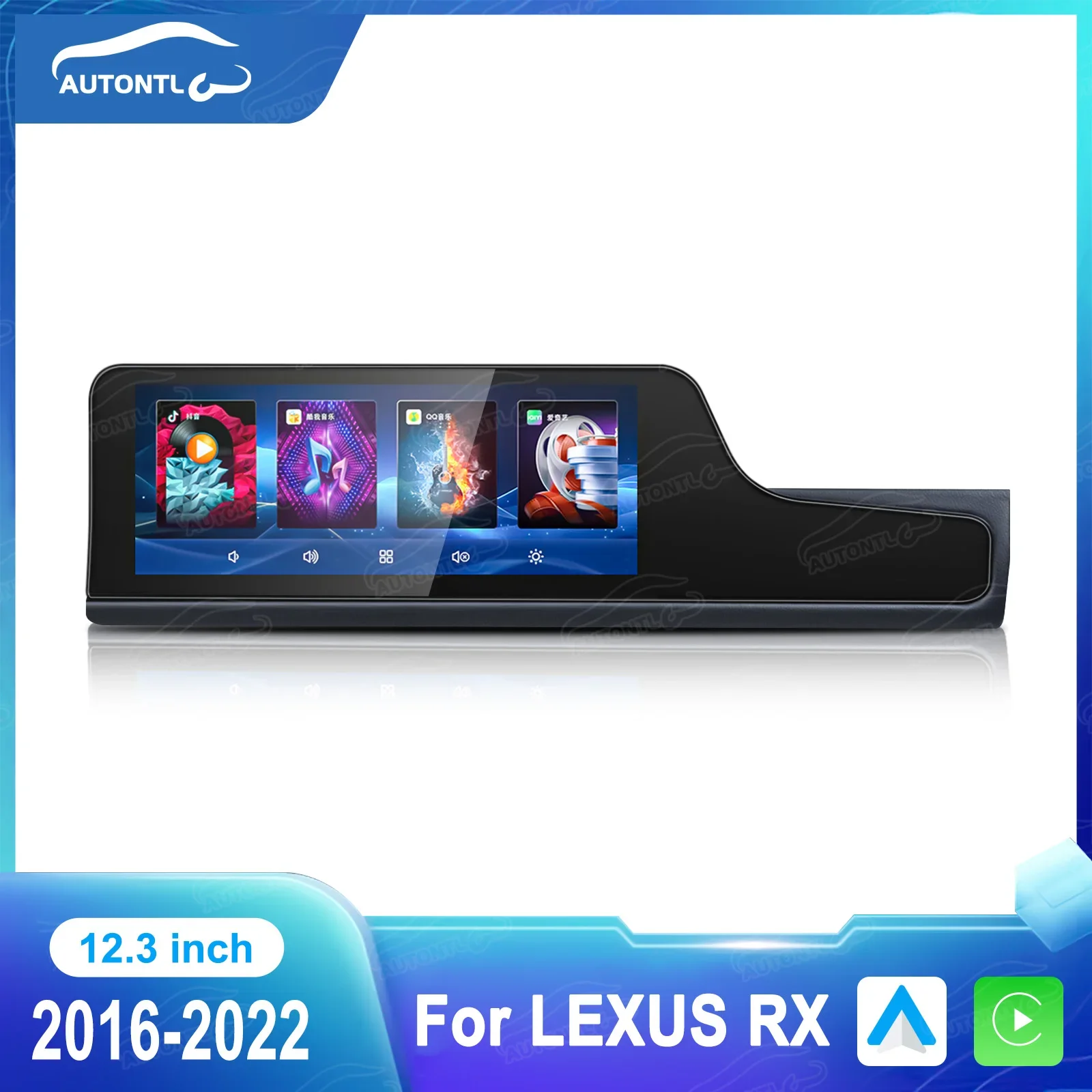 12.3" Upgraded Copilot Smart Screen Carplay GPS For Lexus RX 2016 2022 Car Multimedia Video Player Stereo 4+128GB
12.3" Upgraded Copilot Smart Screen Carplay GPS For Lexus RX 2016 2022 Car Multimedia Video Player Stereo 4+128GB