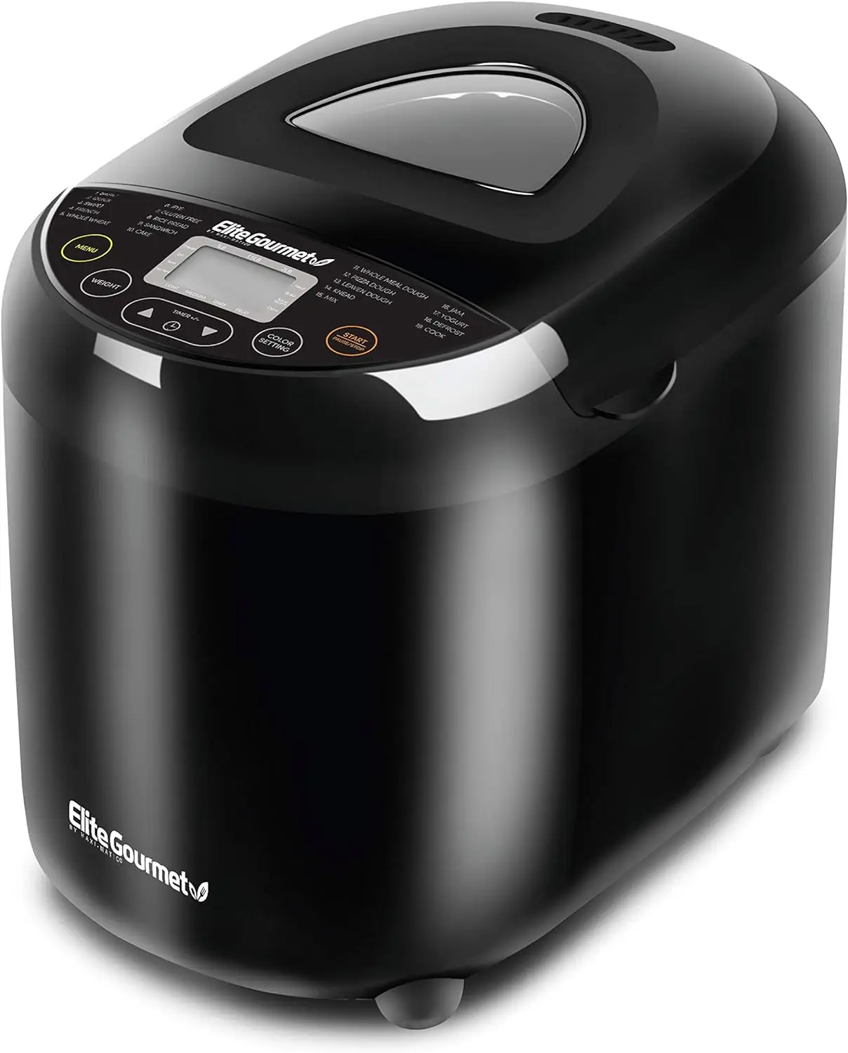 EBM8103B программируемая хлебопечка, 3 размера булочек, 19 функций меню, безглютеновая белая пшеничная зерна, французский и больше, 2 фунта, черный
EBM8103B программируемая хлебопечка, 3 размера булочек, 19 функций меню, безглютеновая белая пшеничная зерна, французский и больше, 2 фунта, черный