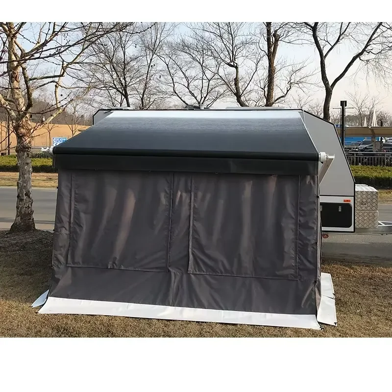 RV Camper Trailer Awning Tent Screen Family Room for Caravan Awning
RV Camper Trailer Awning Tent Screen Family Room for Caravan Awning