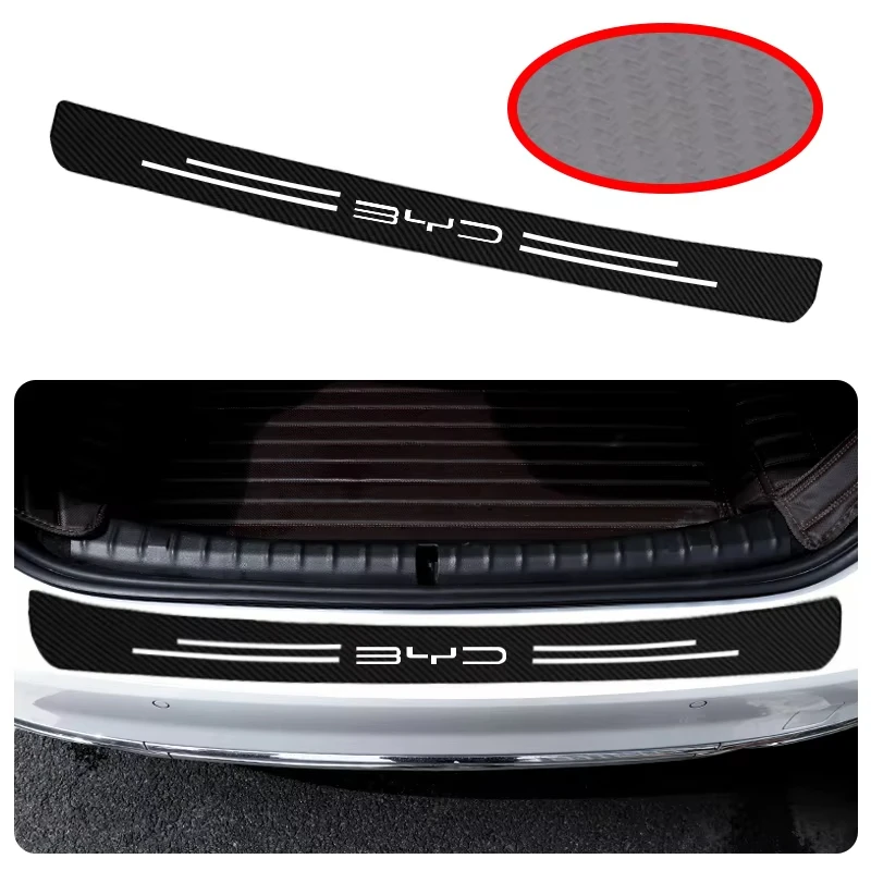 1Pcs 90cm For BYD Atto 3 EV 2022 2023 Leather Anti-Scratch Car Rear Trunk Door Bumper Guard Plate Protector Strip Accessories
1Pcs 90cm For BYD Atto 3 EV 2022 2023 Leather Anti-Scratch Car Rear Trunk Door Bumper Guard Plate Protector Strip Accessories