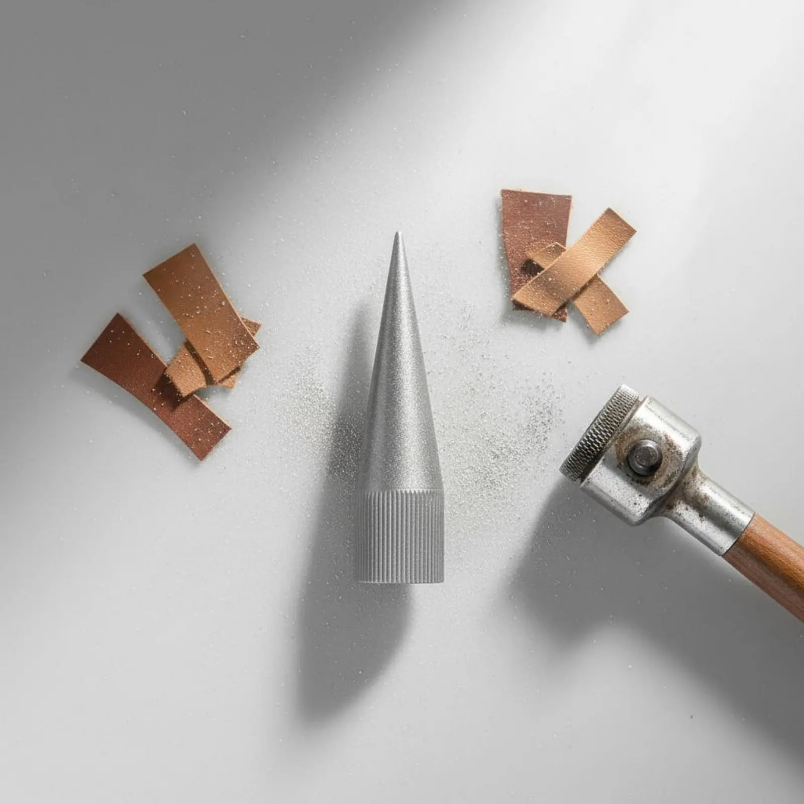 Leather Round Hole Punch Honing Tool Easy to Use Round Hole Punch Blade Honing Tool for Leathercraft, Workshop
Leather Round Hole Punch Honing Tool Easy to Use Round Hole Punch Blade Honing Tool for Leathercraft, Workshop