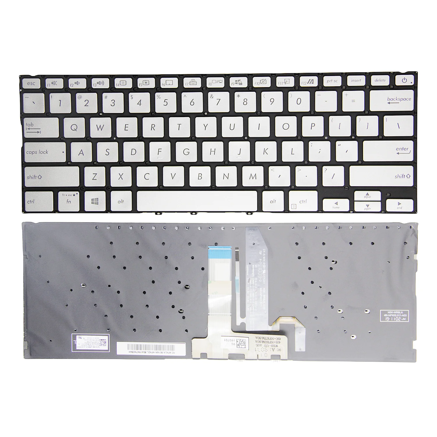 Новая американская клавиатура для ноутбука Asus X432 K432 V432 S432 UX432 K432FL английская с подсветкой
Новая американская клавиатура для ноутбука Asus X432 K432 V432 S432 UX432 K432FL английская с подсветкой