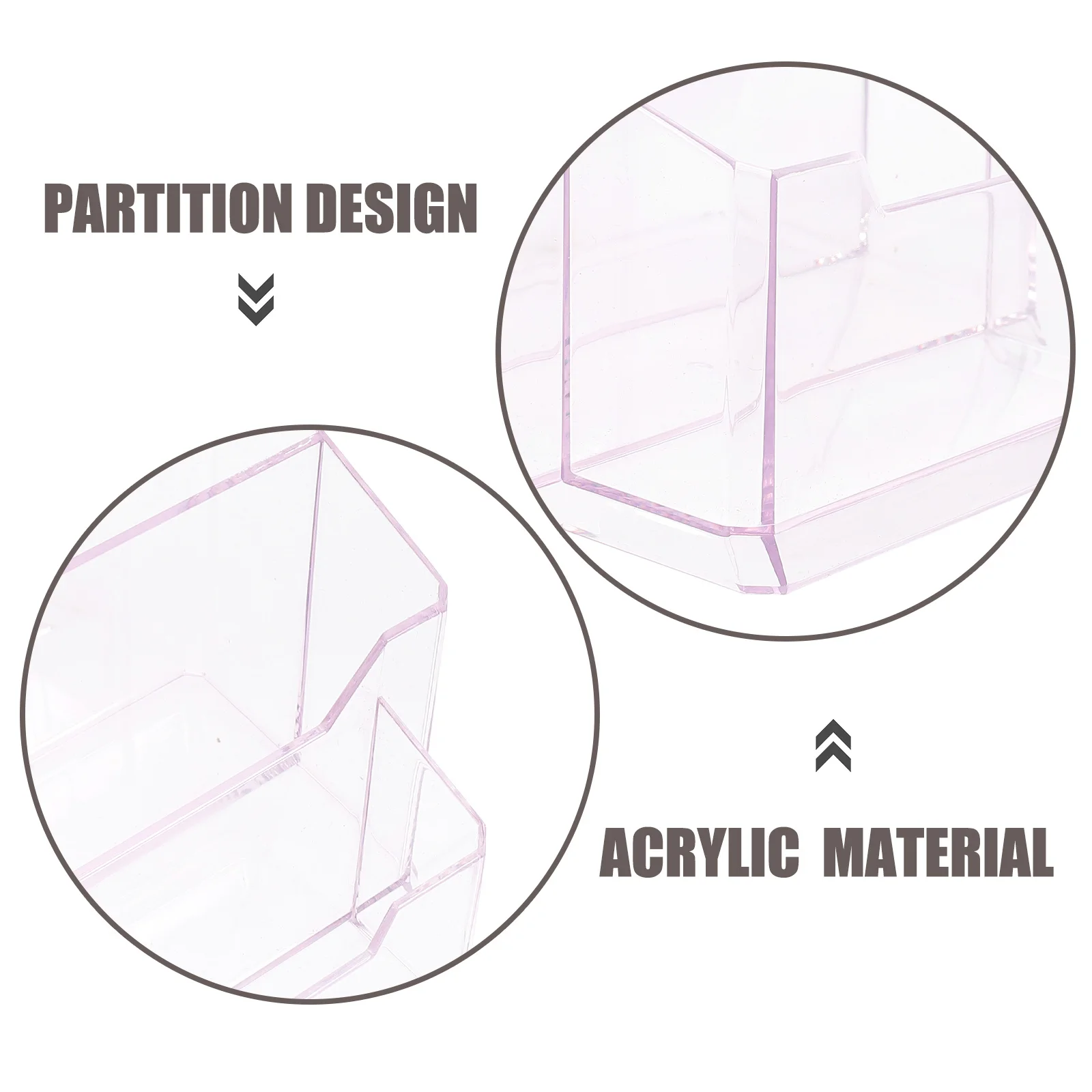 Acrylic Makeup Organizer Nail Brush Holder Thickened Base Makeup Brush Storage Holder Multiple Compartments Vanity Organizer
Acrylic Makeup Organizer Nail Brush Holder Thickened Base Makeup Brush Storage Holder Multiple Compartments Vanity Organizer