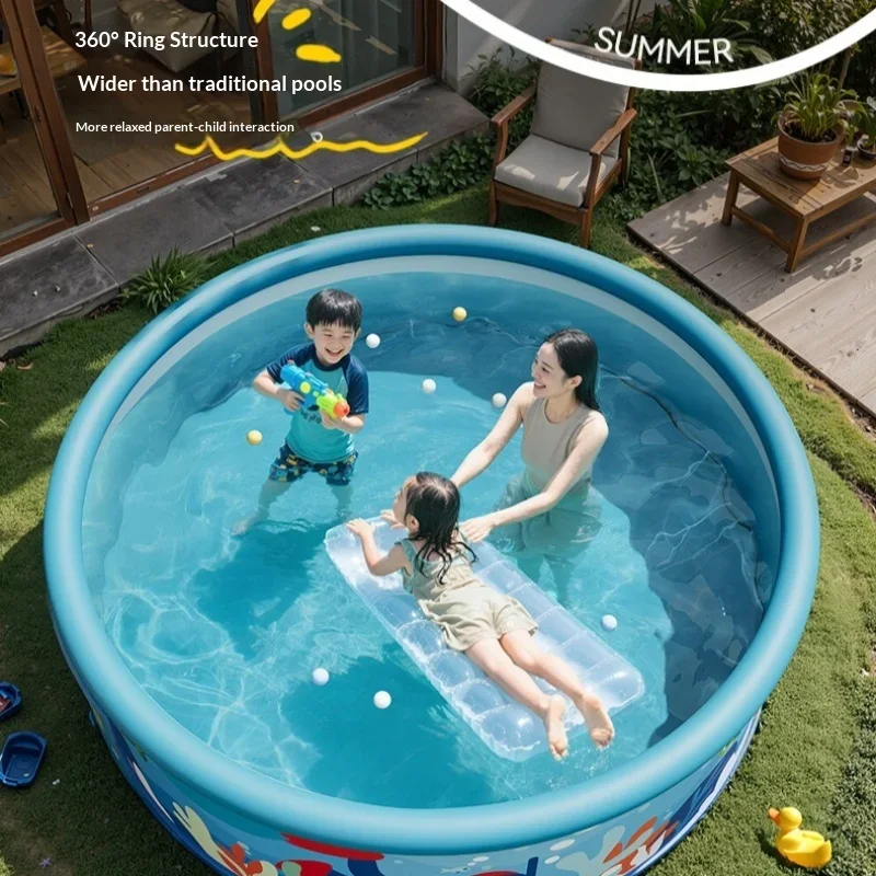 Foldable No Air Pump Portable Family Pool Kids Baby Durable Backyard Garden Patio Easy Setup Portable Pool Inflatable Bestway
Foldable No Air Pump Portable Family Pool Kids Baby Durable Backyard Garden Patio Easy Setup Portable Pool Inflatable Bestway
