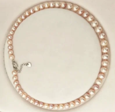 Gorgeous necklace AAAA grade 8-9mm natural Nanyang multi-color pearl necklace 18 inches+bracelet 7.5-8 inches 925 silver
Gorgeous necklace AAAA grade 8-9mm natural Nanyang multi-color pearl necklace 18 inches+bracelet 7.5-8 inches 925 silver