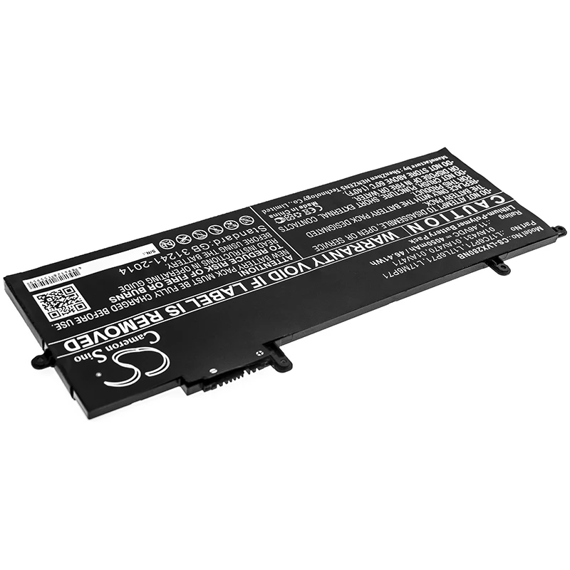 Replacement 11.46V 4050mAh Laptop Battery L17C6P71 L17L6P71 L17M6P71 L17S6P71 for Lenovo ThinkPad X280
Replacement 11.46V 4050mAh Laptop Battery L17C6P71 L17L6P71 L17M6P71 L17S6P71 for Lenovo ThinkPad X280