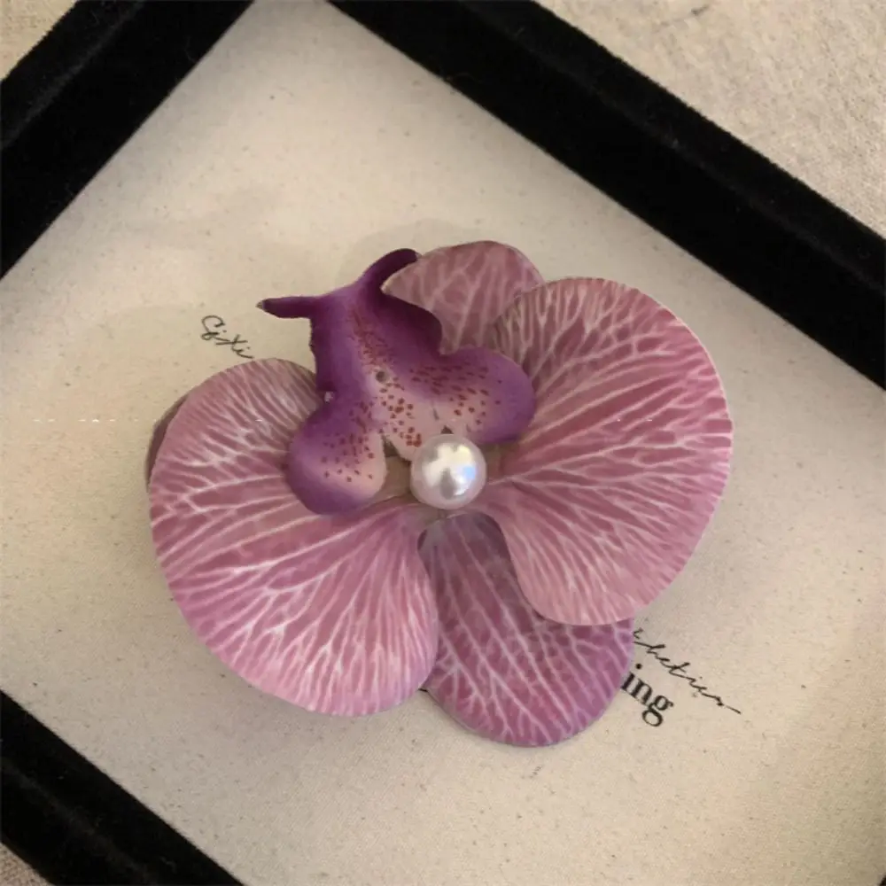 Cute Cloth Flower Hair Clip Pearl Butterfly Orchid Orchid Flower Hairpin Bohemian Style Headdress Girl Hair Clip Girl
Cute Cloth Flower Hair Clip Pearl Butterfly Orchid Orchid Flower Hairpin Bohemian Style Headdress Girl Hair Clip Girl
