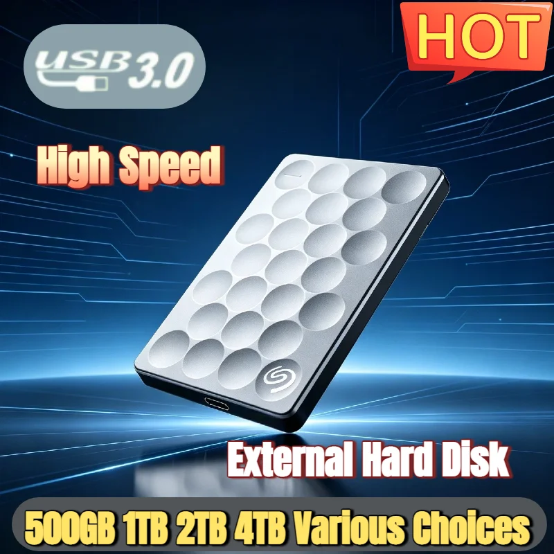 2026 New OEM For Seagate Ultra High Speed 2.5 Inch Portable External HDD USB 3.0 Storage Expansion For Laptop Notebook PC
2026 New OEM For Seagate Ultra High Speed 2.5 Inch Portable External HDD USB 3.0 Storage Expansion For Laptop Notebook PC
