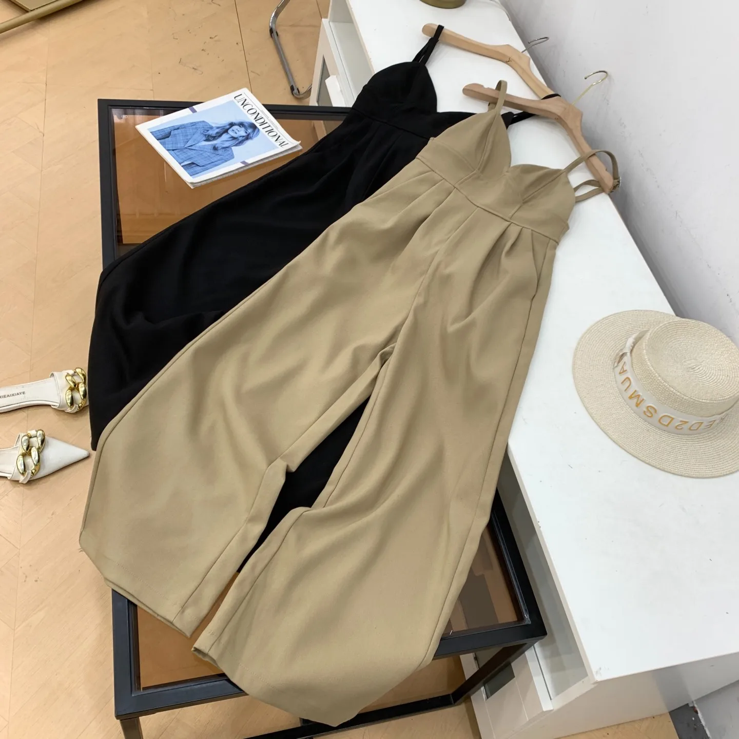 Casual Versatile Color High Waist Slim Straight Leggings Women's Jumpsuit Summer High Waist Straight Tube Pants
Casual Versatile Color High Waist Slim Straight Leggings Women's Jumpsuit Summer High Waist Straight Tube Pants
