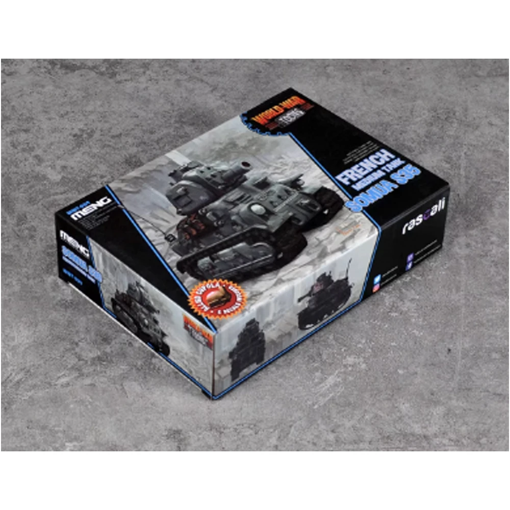 Q Edition Meng WWT009 French Somua S35 Средний танк, пластиковая сборная модель, комплект, хобби, игрушка для рукоделия
Q Edition Meng WWT009 French Somua S35 Средний танк, пластиковая сборная модель, комплект, хобби, игрушка для рукоделия