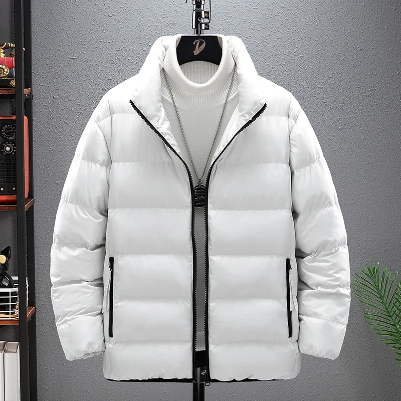 White Casual Autumn Winter Jacket Men Bomber Jacket Thicken Men Fashion Clothing Streetwear Cotton Padded Jacket Plus Size 5XL
White Casual Autumn Winter Jacket Men Bomber Jacket Thicken Men Fashion Clothing Streetwear Cotton Padded Jacket Plus Size 5XL