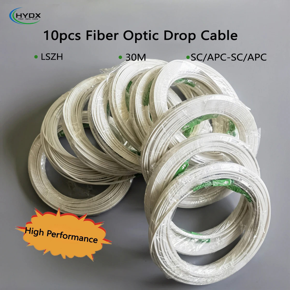 10pcs 30M SC/APC Drop Patch Cable Indoor FTTR LSZH G657A2 Simplex Mode Converter Patch Cord Superior quality Fiber Drop Cable
10pcs 30M SC/APC Drop Patch Cable Indoor FTTR LSZH G657A2 Simplex Mode Converter Patch Cord Superior quality Fiber Drop Cable