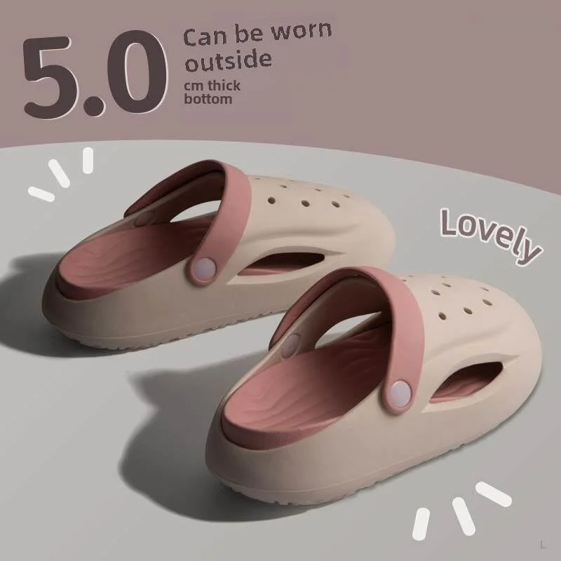 New 50cm Enhanced Eva Soft Bottom Clog Shoes Women's Summer Indoor Outdoor Beach Sandals Comfortable Home Slippers
New 50cm Enhanced Eva Soft Bottom Clog Shoes Women's Summer Indoor Outdoor Beach Sandals Comfortable Home Slippers